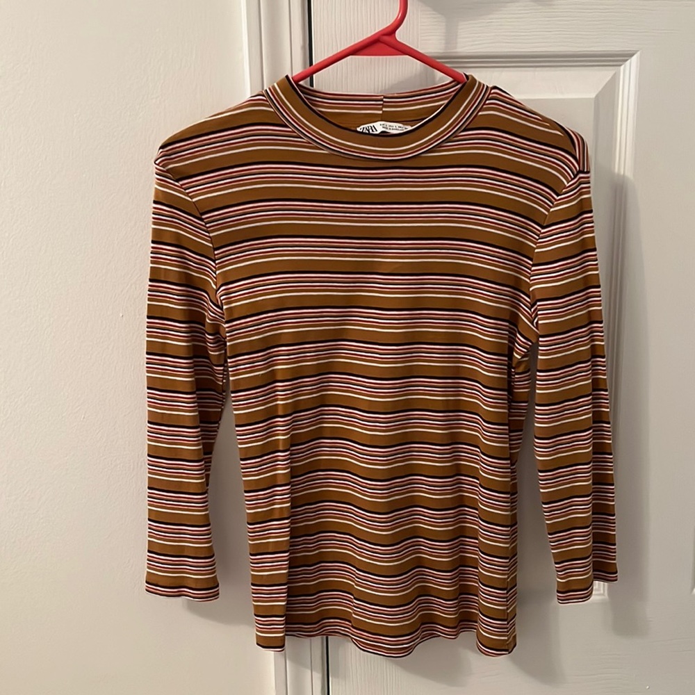 ZARA 3/4 long sleeve shirt